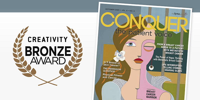 Creativity Bronze Award: CONQUER: the patient voice